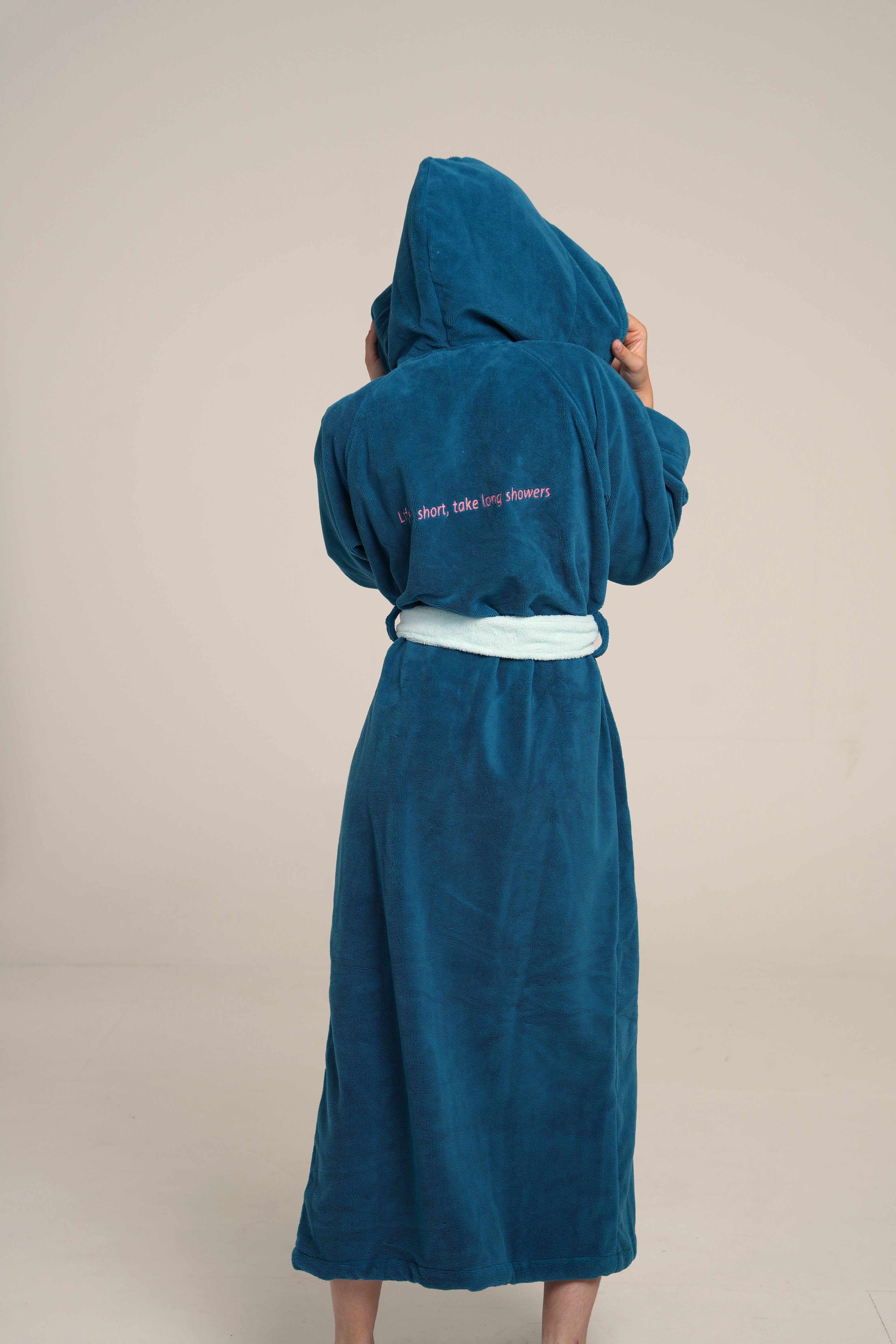 Peignoir « Harry » en pétrole