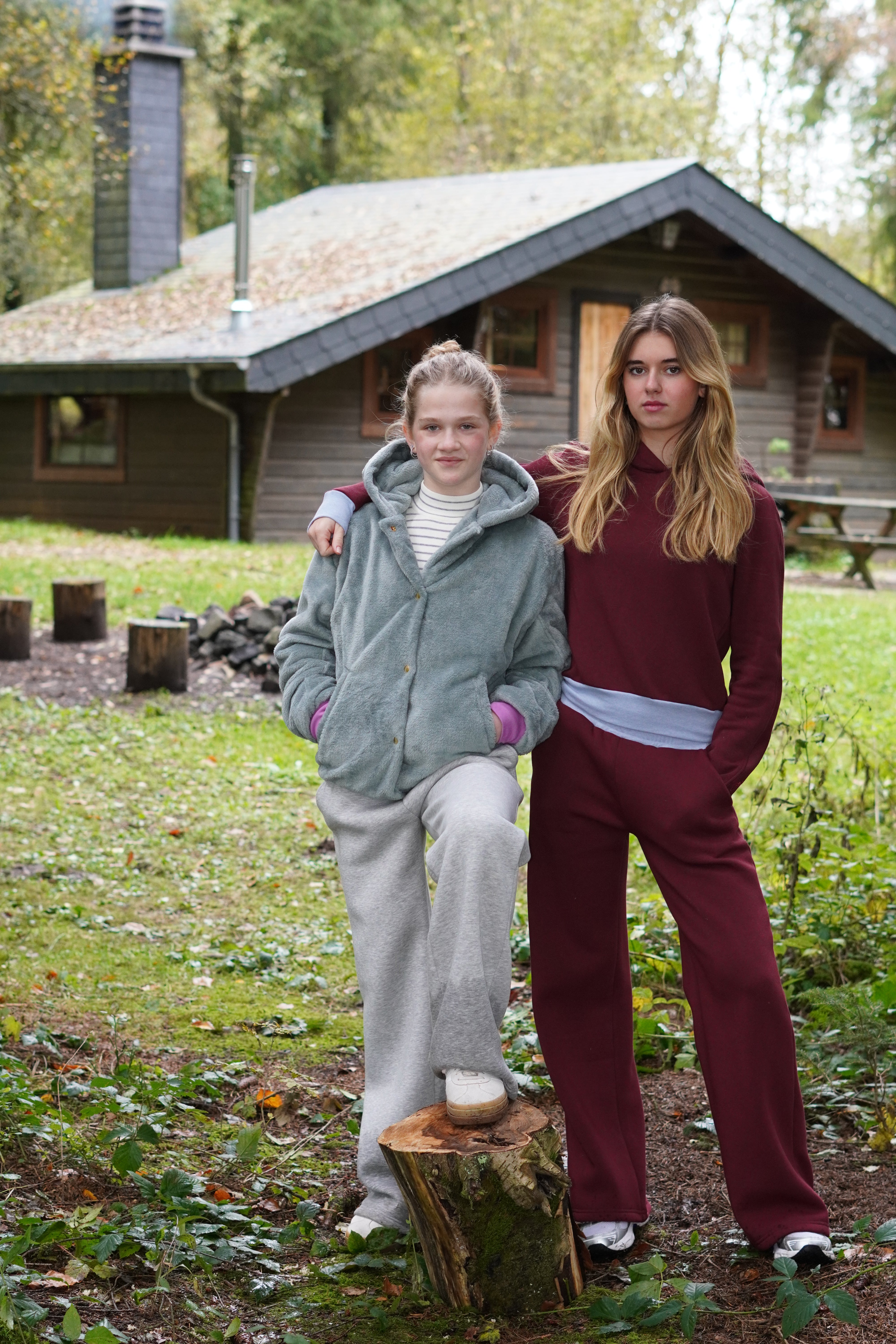 Jogging Marcel en bordeaux (Précommande)