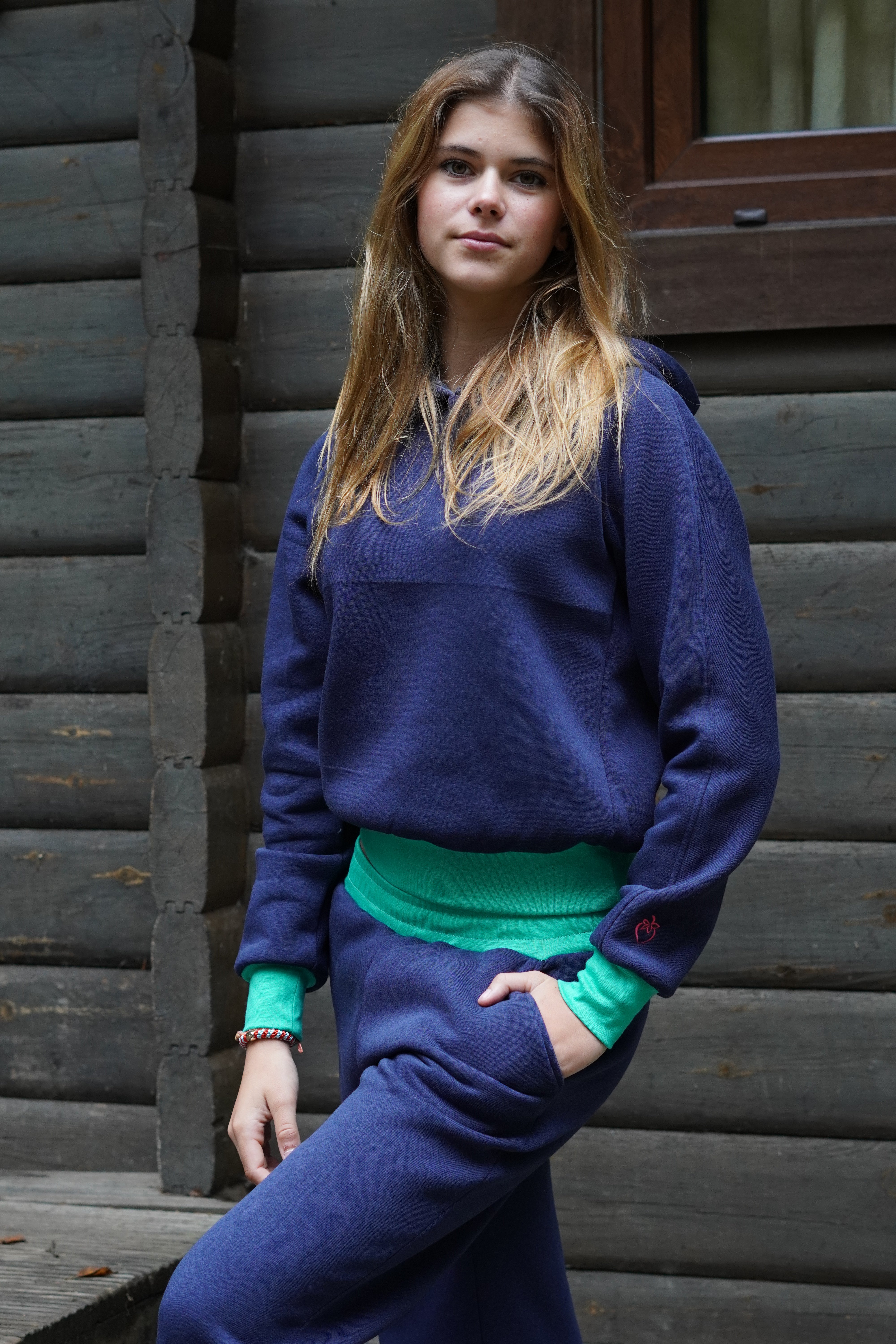 Jogging Marcel en bleu marine (Précommande)