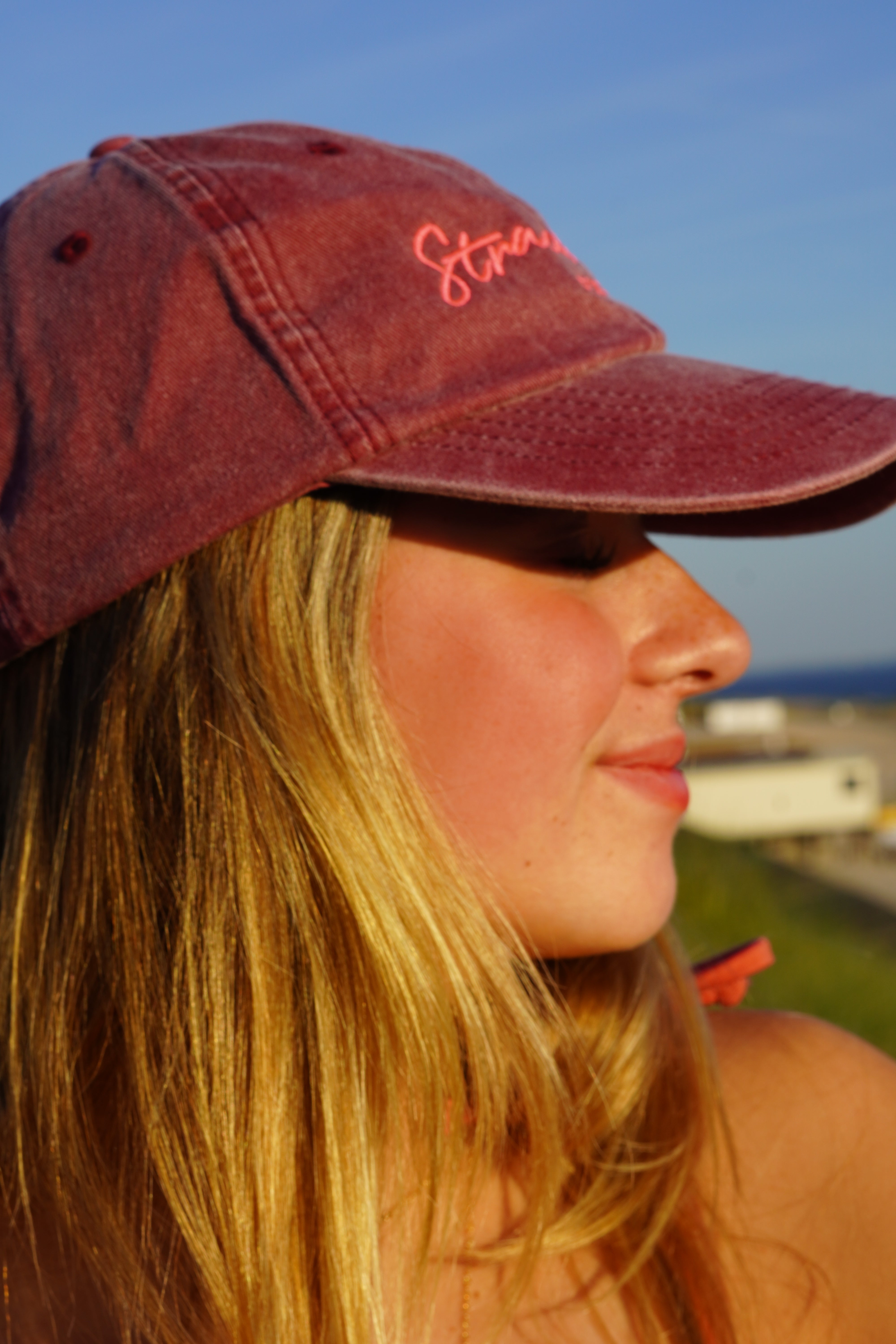 Casquette Rapha en rose et rose