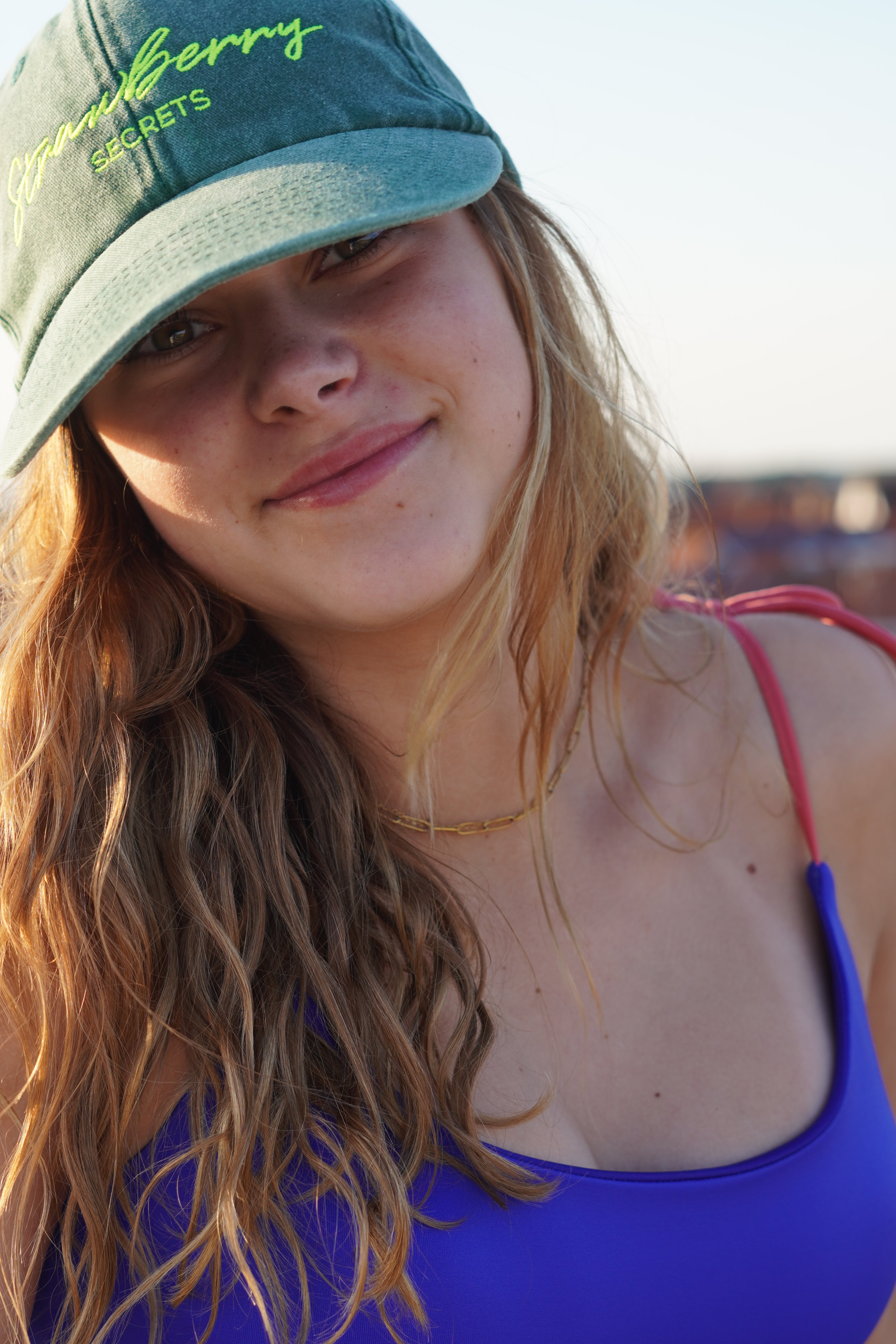 Casquette Rapha en vert et jaune