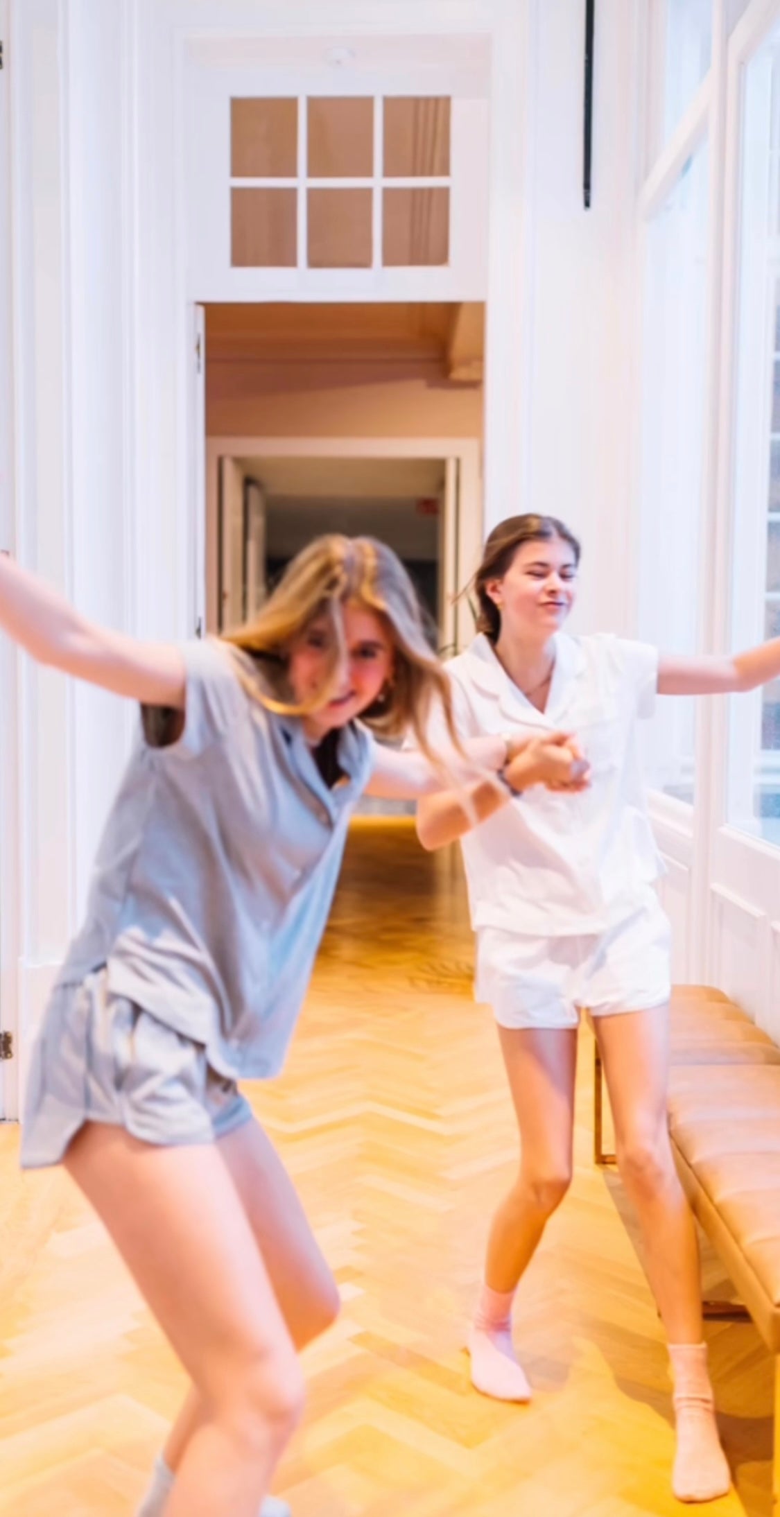 Pyjama gris « Je suis ma propre zone de confort »