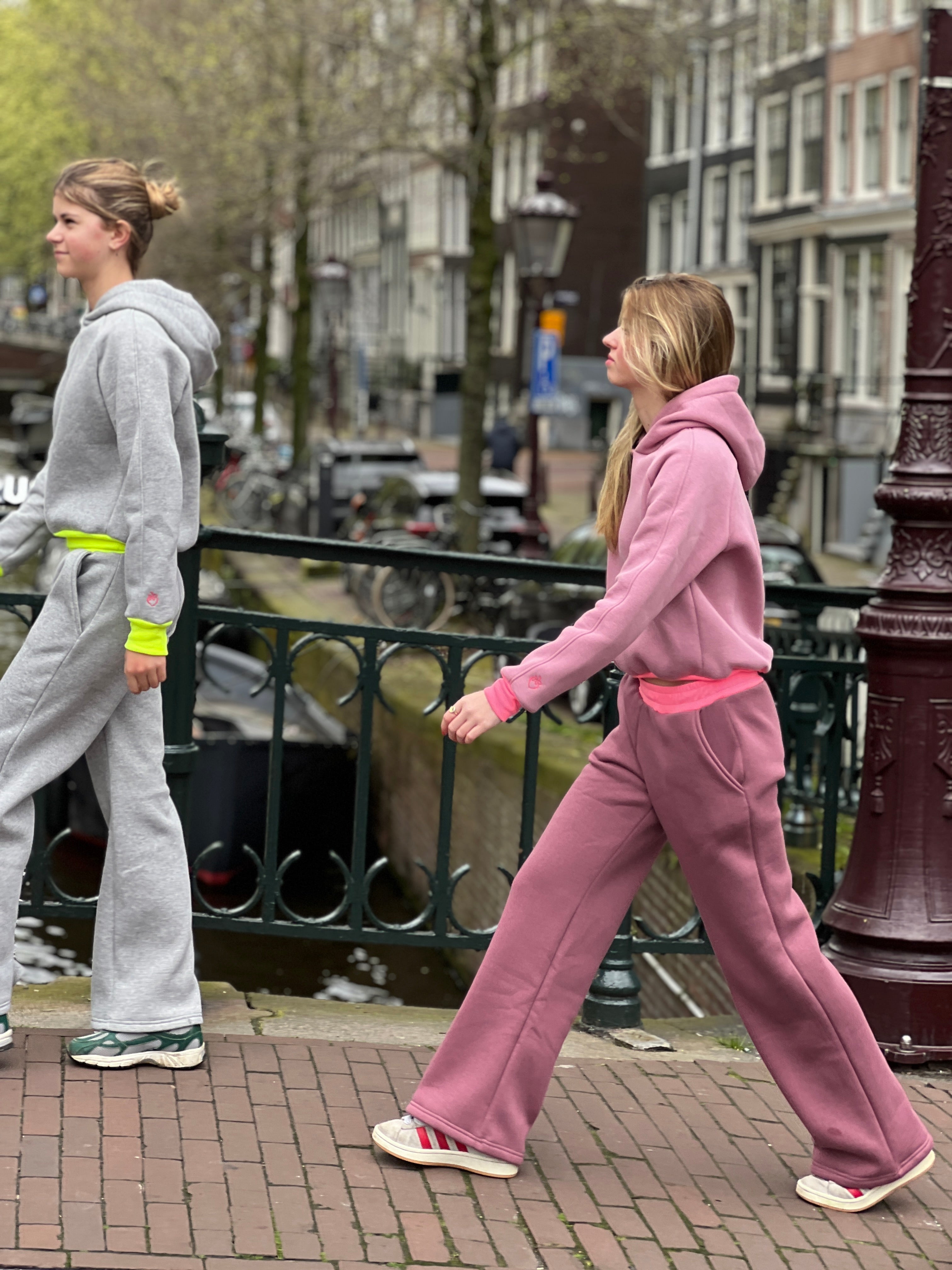 Jogging Marcel en rose (Précommande)