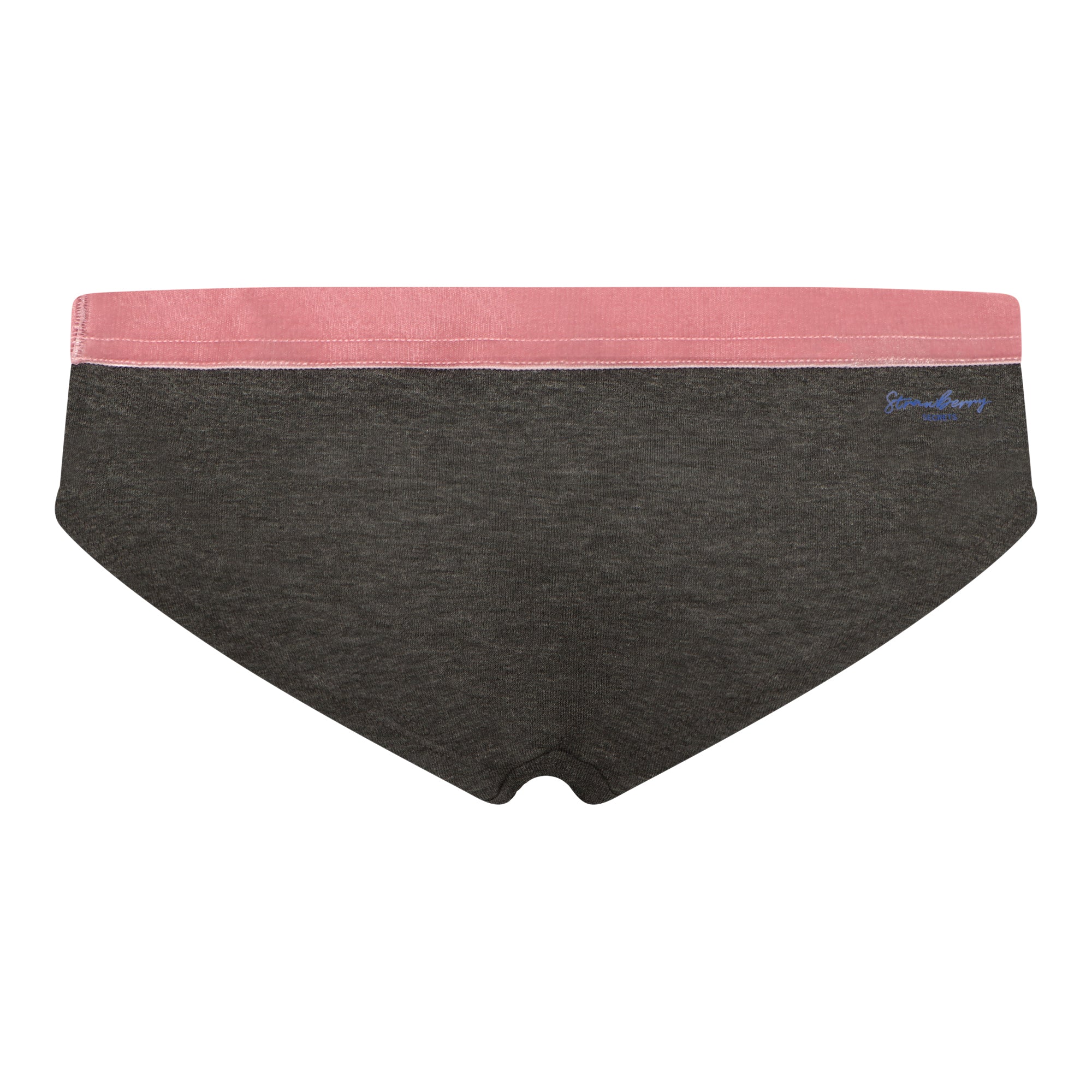'Renée' en anthracite et rose