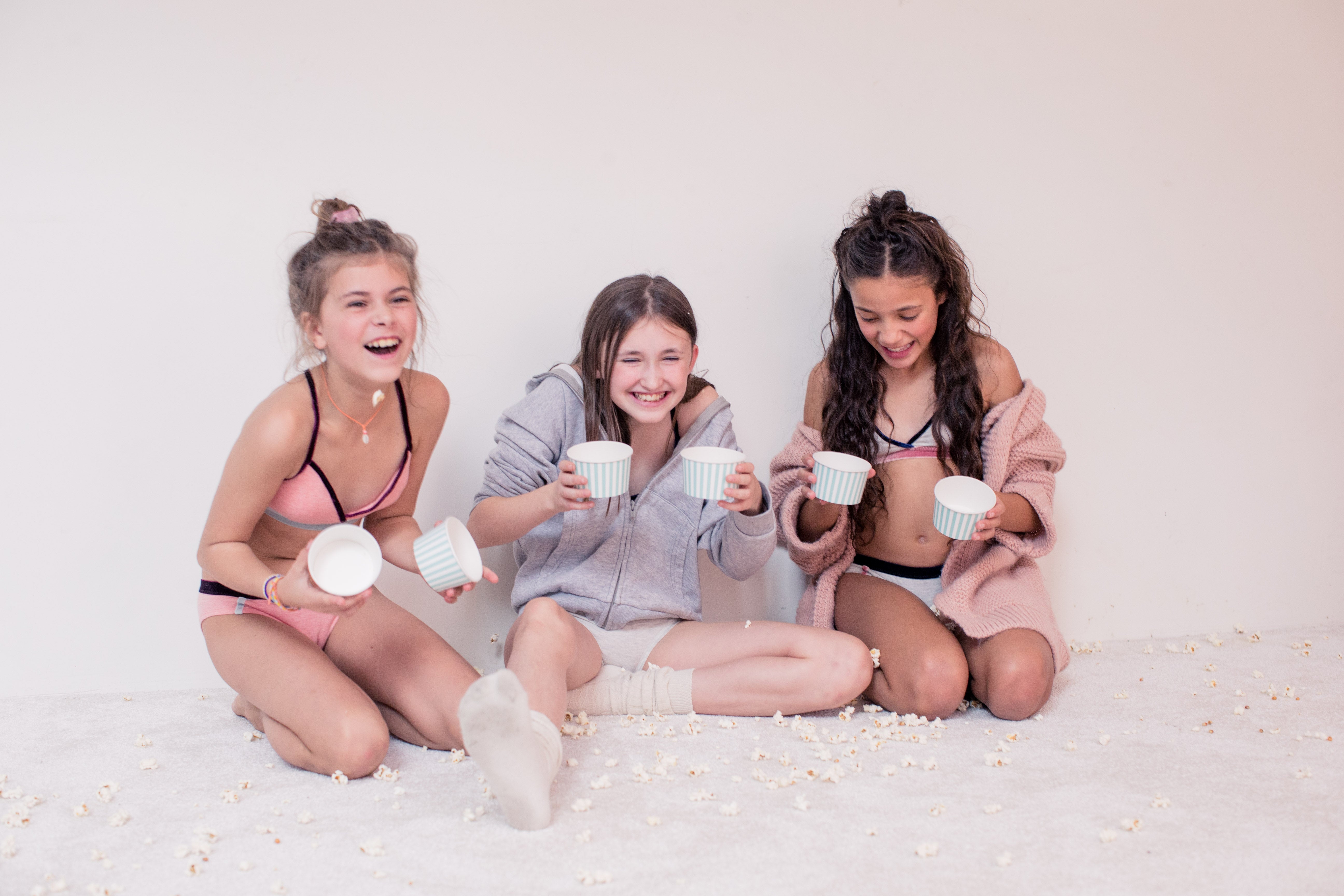 'Charlotte' en gris et bleu