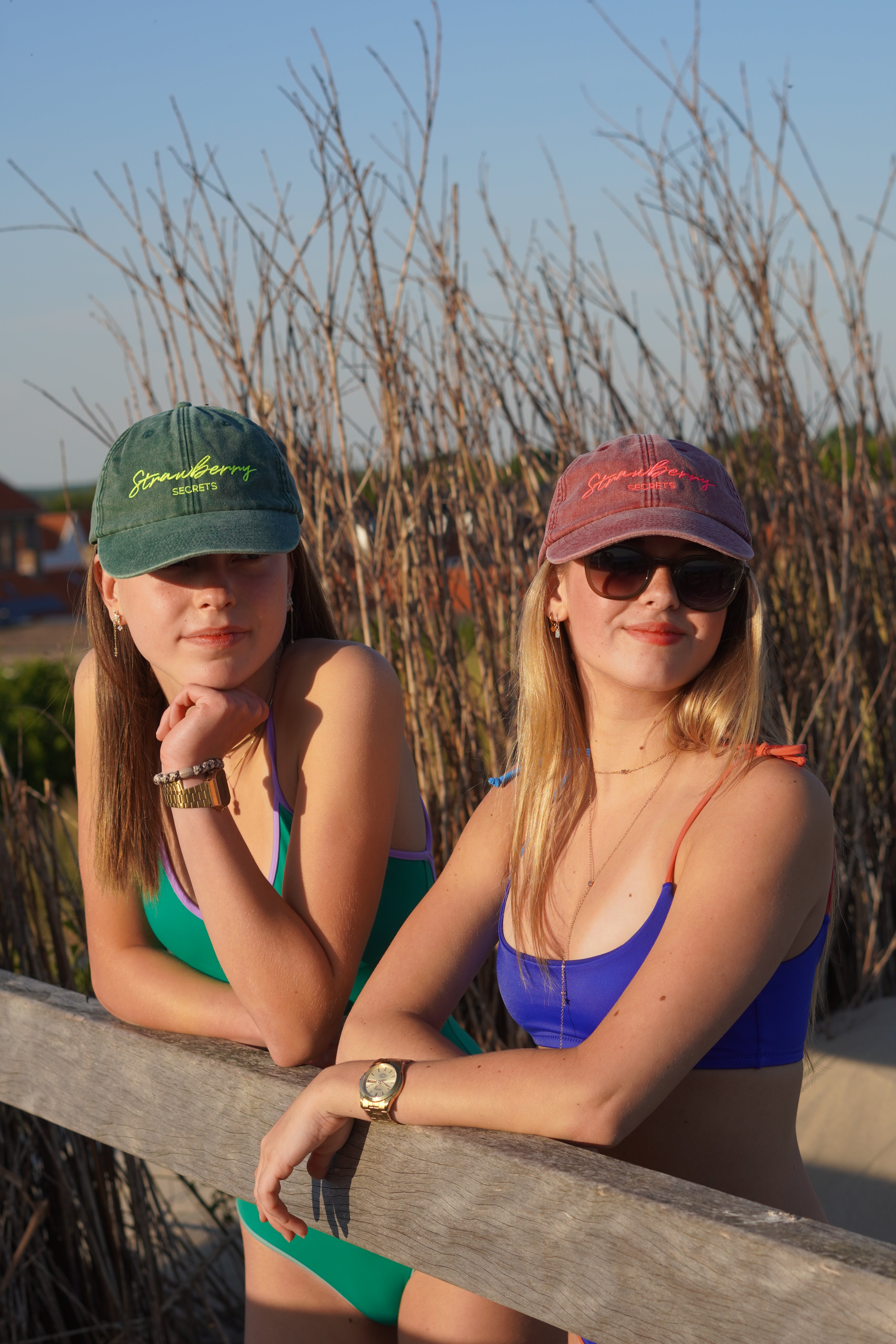 Rapha cap in Pink & Pink