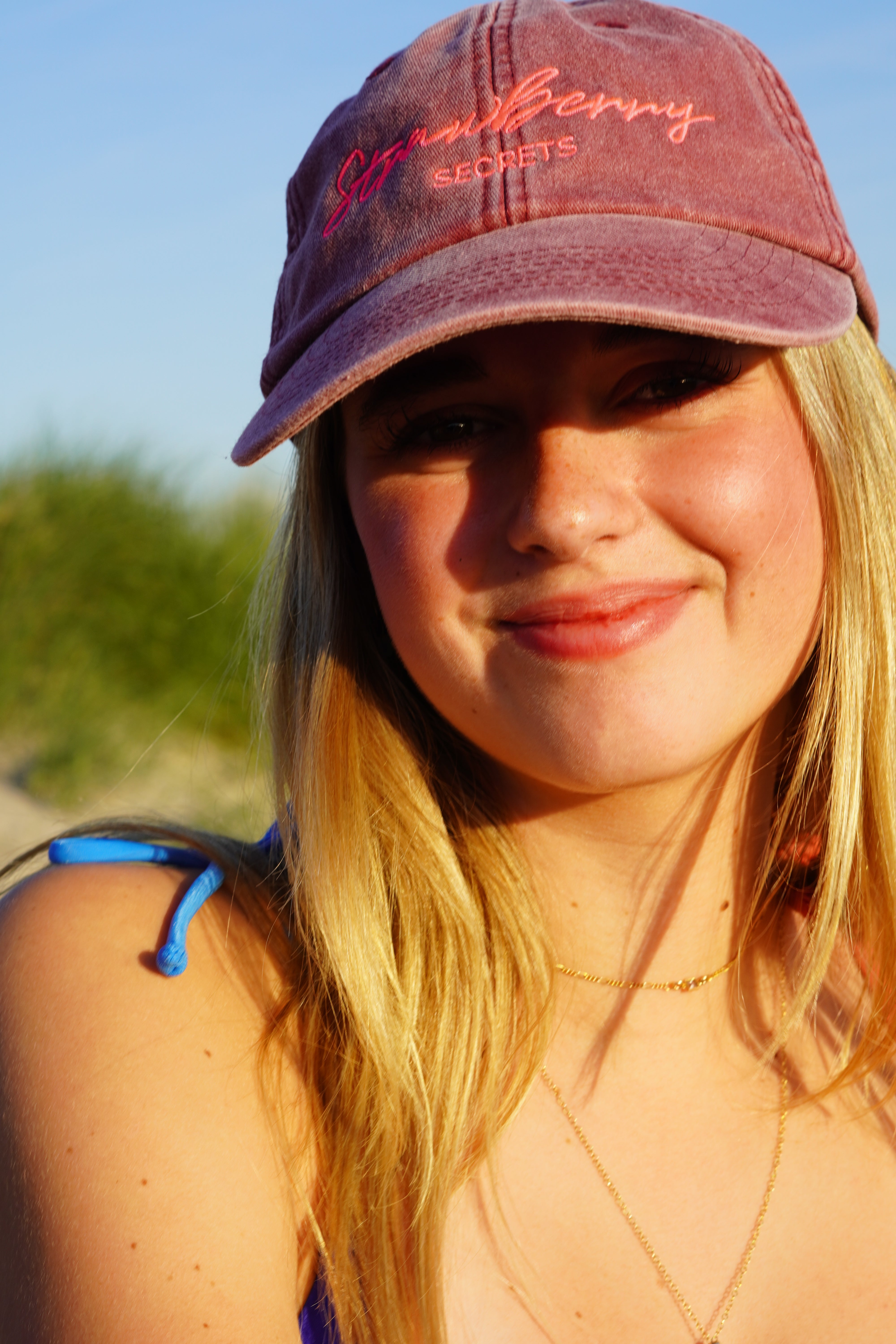 Rapha cap in Pink & Pink