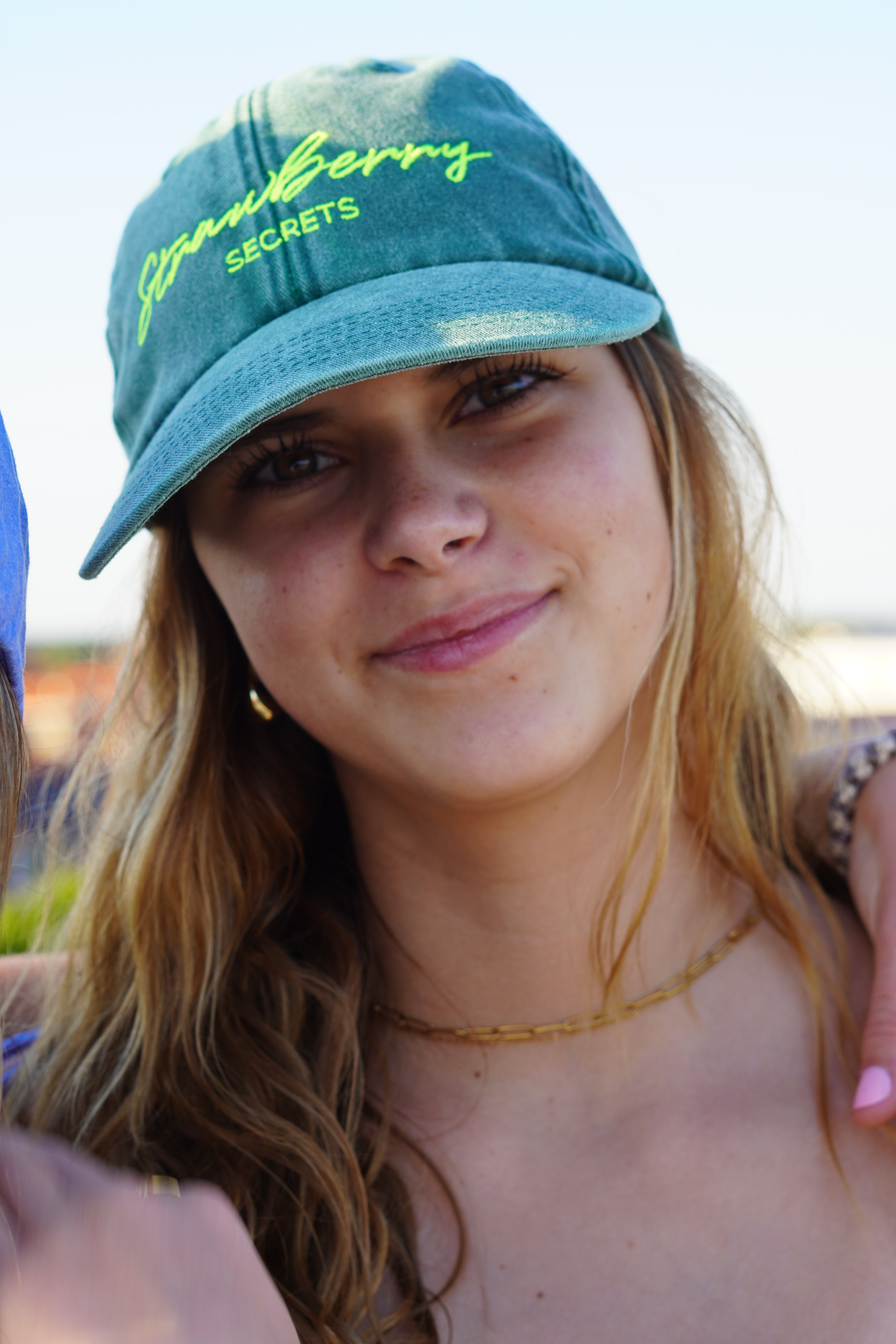 Rapha cap in Green & Yellow